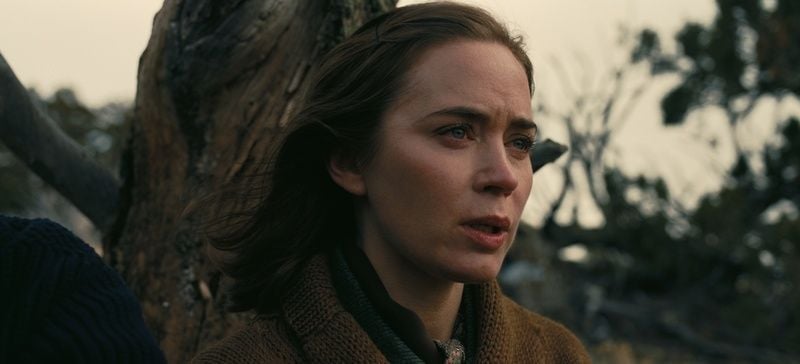 Emily Blunt in a still from the epic biographical thriller film titled 