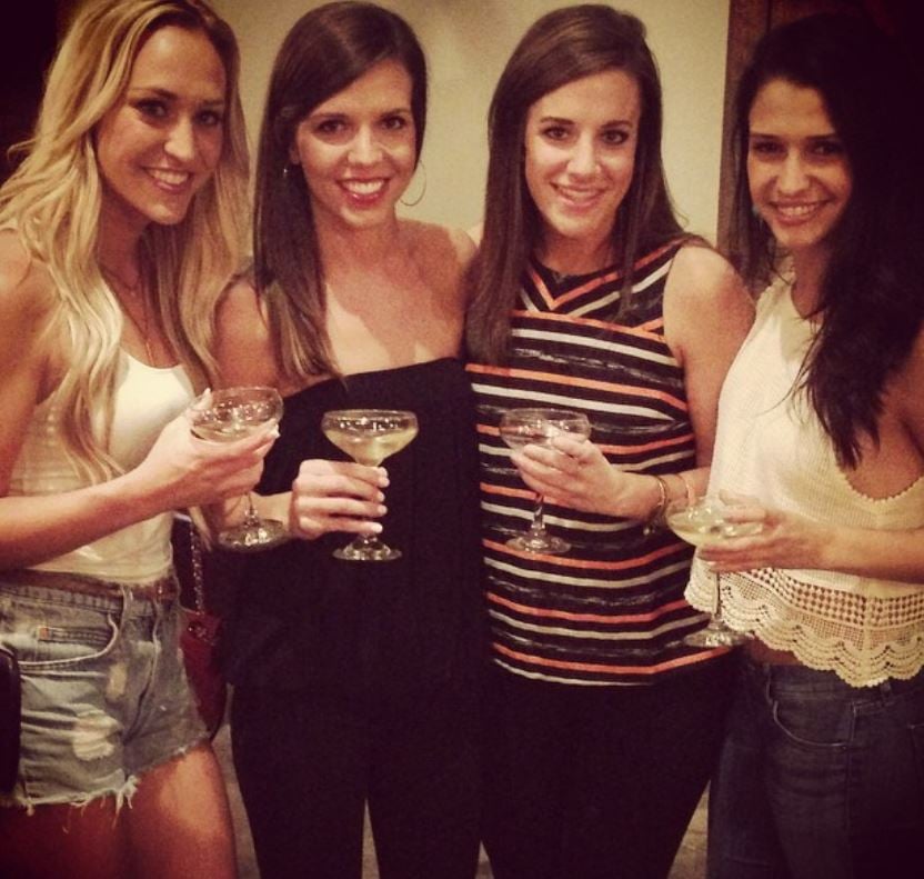 Emily Mayfield during her friend