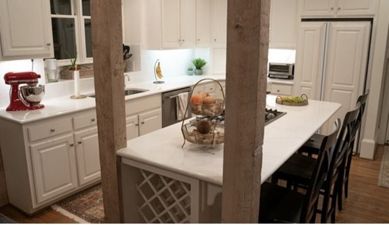 Epoxy Kitchen Counters by Painted Countertops