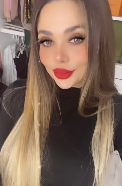 Esmeralda Ferrer Garibay in one of her TikTok videos
