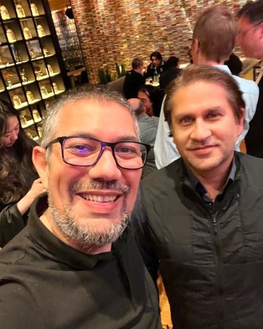 Faisal Aftab during his trip to Saudi Arabia