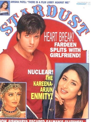 Fardeen Khan featured on Stardust