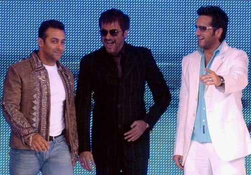 Fardeen Khan in a fashion show
