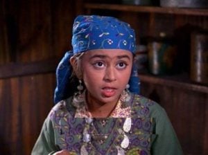 Farida Dadi as a child artist