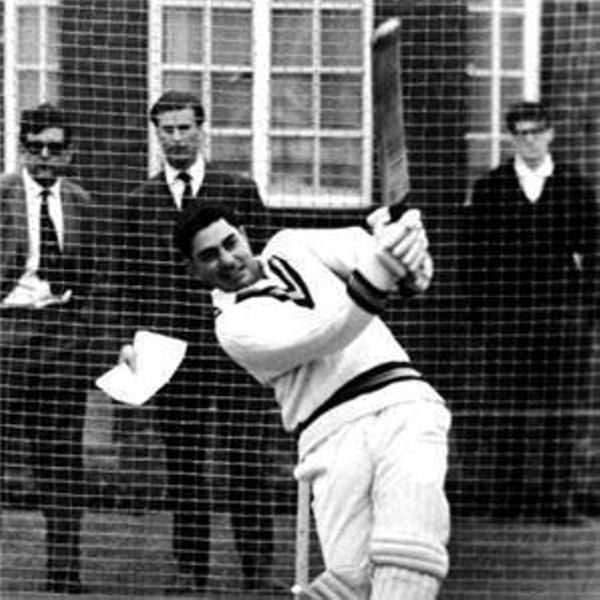 Farokh Engineer while playing for Lancashire in County Cricket