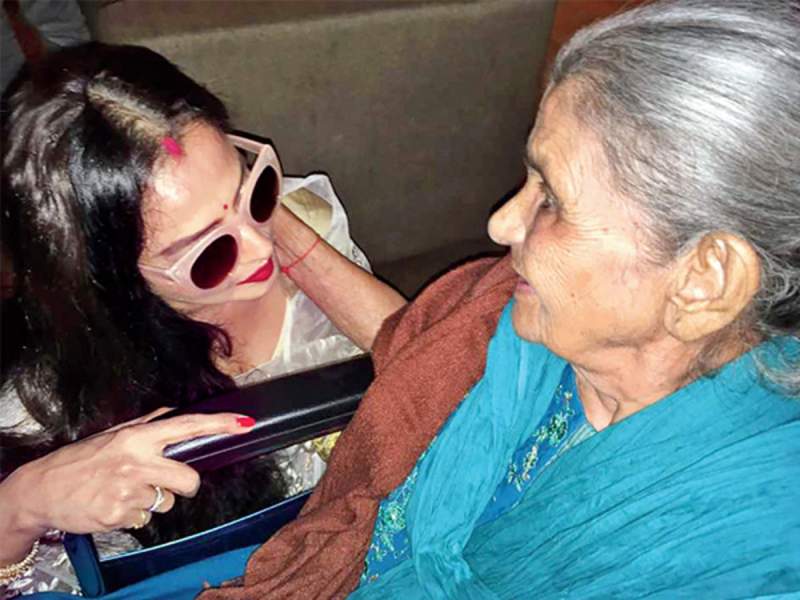 Farrukh Jaffar With Rekha