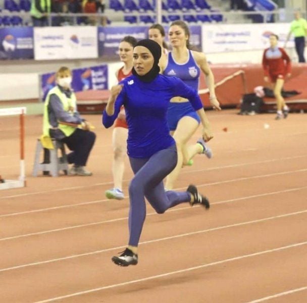 Farzaneh Fasihi at the 2020 Tokyo Olympic Games
