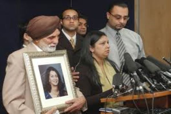 Father and sister of Manjit Panghali durimg a media trial