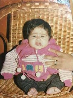 Fatima Sana Shaikh in childhood