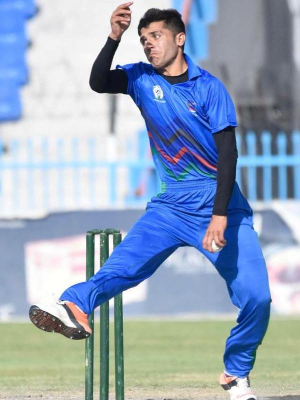 Fazalhaq Farooqi during his List-A debut