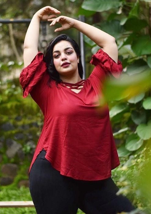 Fizah Khan- first Indian plus size model