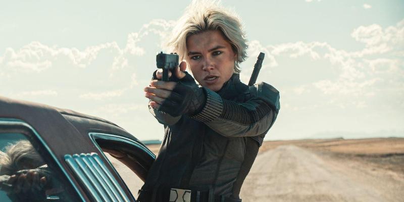 Florence Pugh in a still from the film