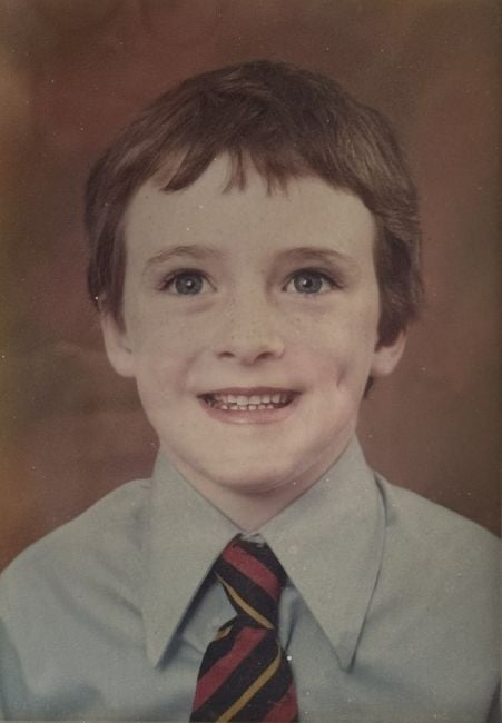 Fran Healy during his childhood