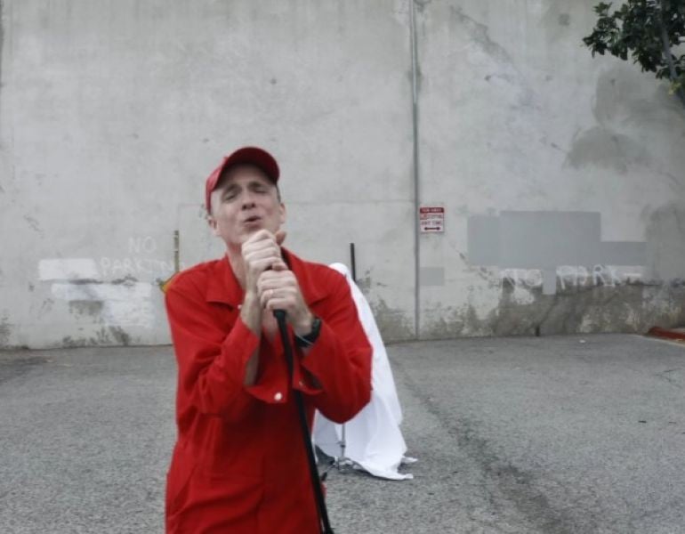 Fran Healy in a still from the song, A Ghost