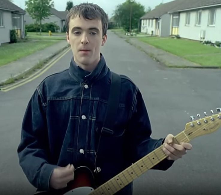Fran Healy in a still from the song, All I Want To Do Is Rock