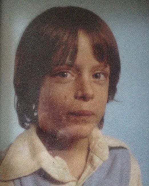 François Lambert during his childhood