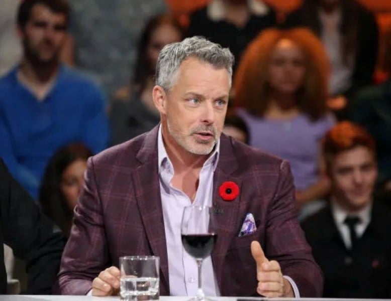 François Lambert in a still from Tout le monde en parle