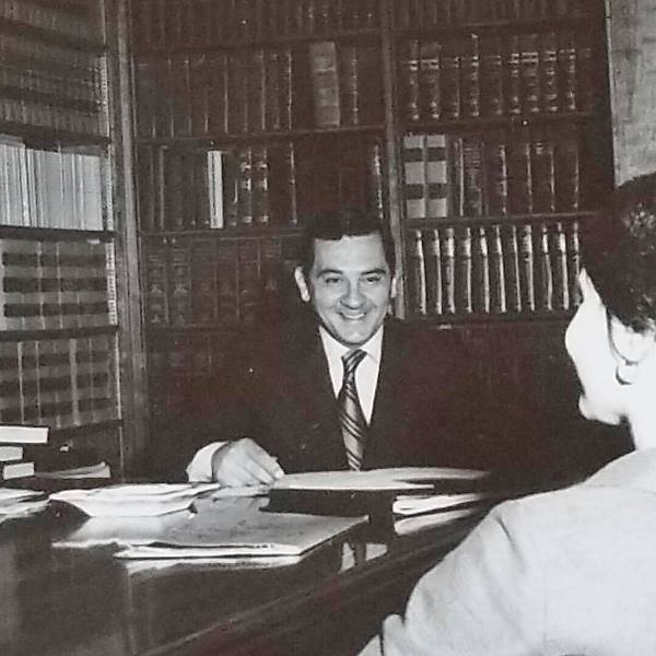 Frank Caprio in his early days as a lawyer