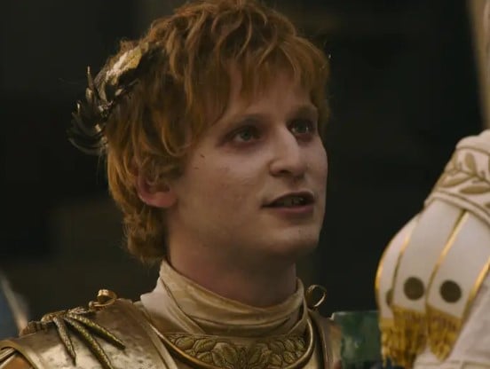 Fred Hechinger in a still from the film Gladiator II