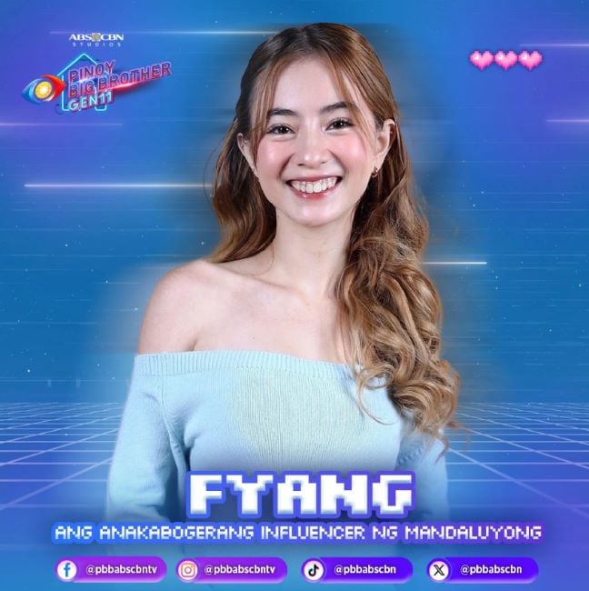 Fyang Smith on the poster of Pinoy Big Brother Gen 11 (2024)