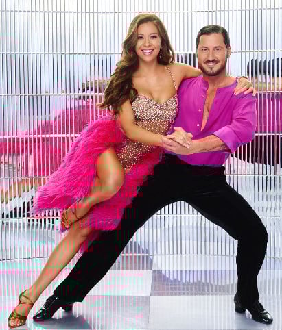 Gabby Windey on the poster of the television show Dancing with the Stars