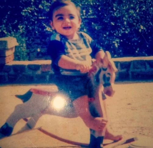 Gagan Singh in childhood