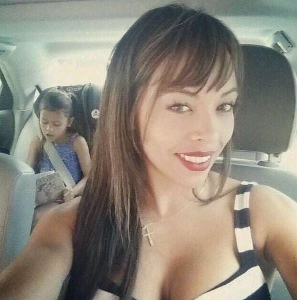 Galina Becker with her daughter, Joelle Anoa