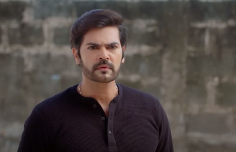 Ganesh Venkatraman in a still from the Tamil TV series titled 