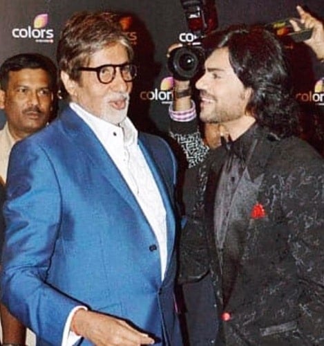 Gaurav Chopra with Amitabh Bachchan