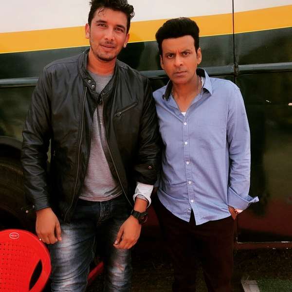 Gaurav Daagar with Manoj Bajpayee