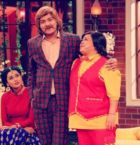 Gaurav Dubey in Comedy Nights Live