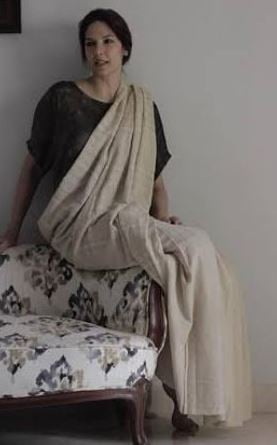 Gauri Spratt during a modelling photoshoot