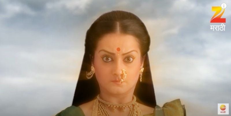 Gauri Sukhtanker in a still from the 2014 Marathi TV series 