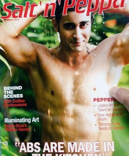 Gautam Rode featured on Salt n Peppa cover