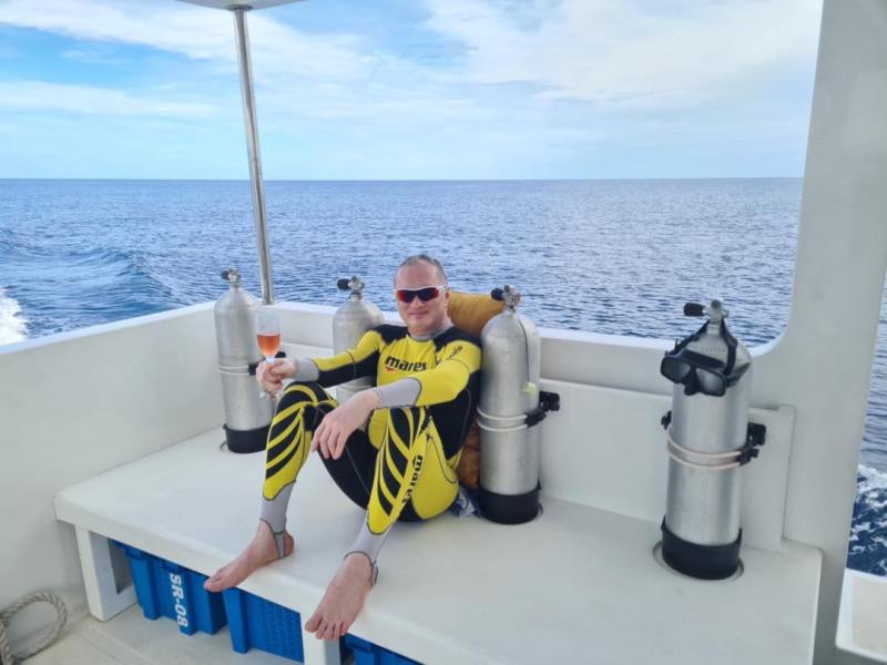 Gautam Singhania while consuming wine