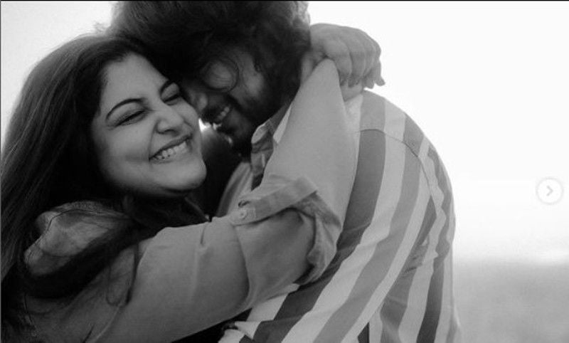 Gautham Karthik with Manjima Mohan