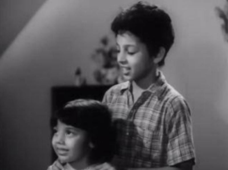 Ghanshyam Nayak as a child artist in the song Nani teri Morni Ko Mor Le Gye