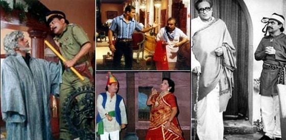 A collage of the scenes of the movies done by Ghanshyam Nayak