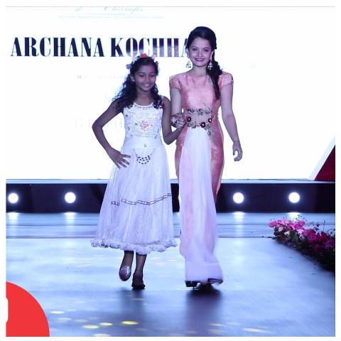 Giaa Manek Ramp Walk For Smile Foundation