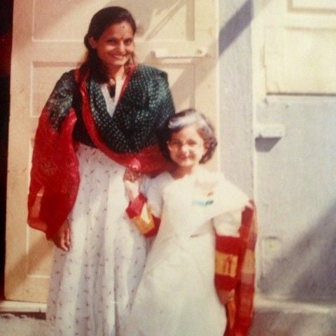 Giaa Manek Childhood Photo