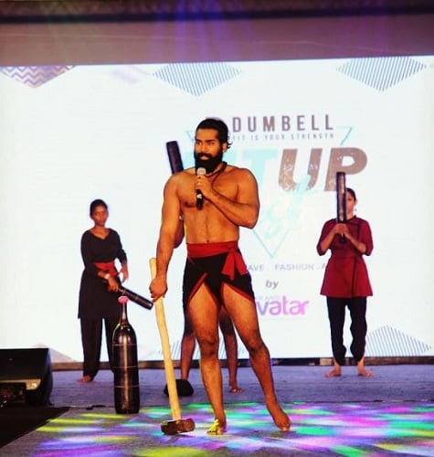 Giridharan at an event