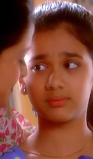 Girija in a still from the Savlon TV ad