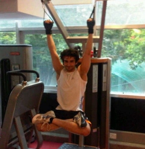 Girish Kumar at a gym