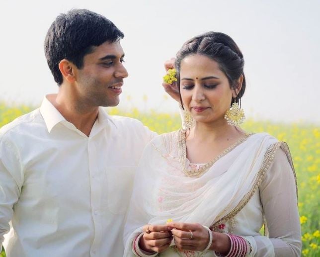 Gitaj Bindrakhia in a still from the Punjabi film Moh