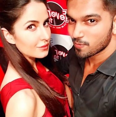 Glenn Saldanha with Katrina Kaif at Fever FM