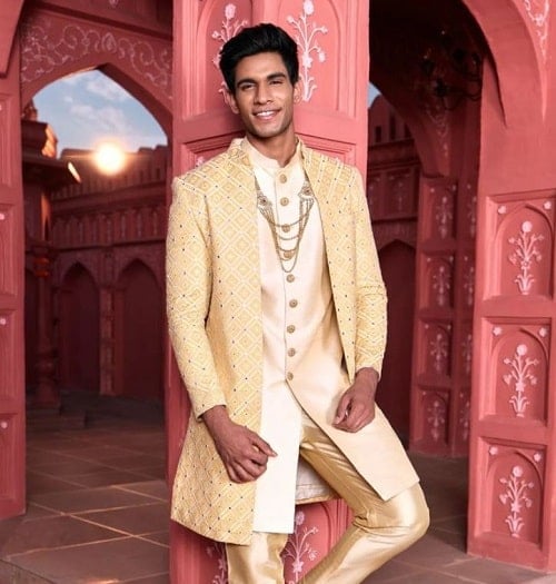 Gokul Ganesan in a print advertisement