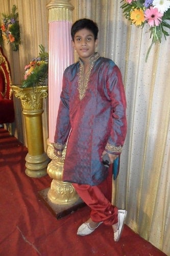 Gokul Ganesan in his teens