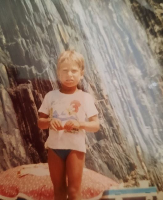 Goncalo Beja da Costa during his childhood