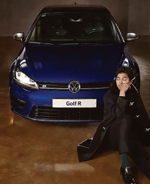 Gong Yoo modeling for Volkswagen