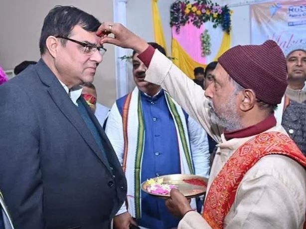 Gopal Khemka at one of his business installations